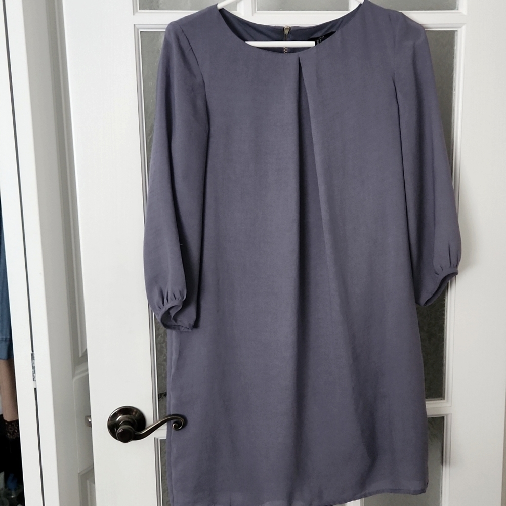 2 for 25$***H&M Blue Grey Dress with Lining